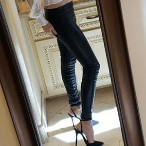 [BLANKNYC] faux leather pull-on legging, 24